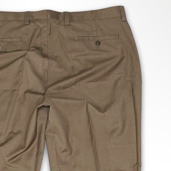 Louis Raphael Tan Dress Pants - Tailored Fit 41.5x30 - Picture 4 of 6